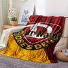 1 Stück Dynamo Dresden Benutzerdefinierter Name Gemustert Flanell Decke Geeignet Für Alle Jahreszeiten Für Heimdekoration Wärme Und Komfort Geschenke Feiertagsgeschenk