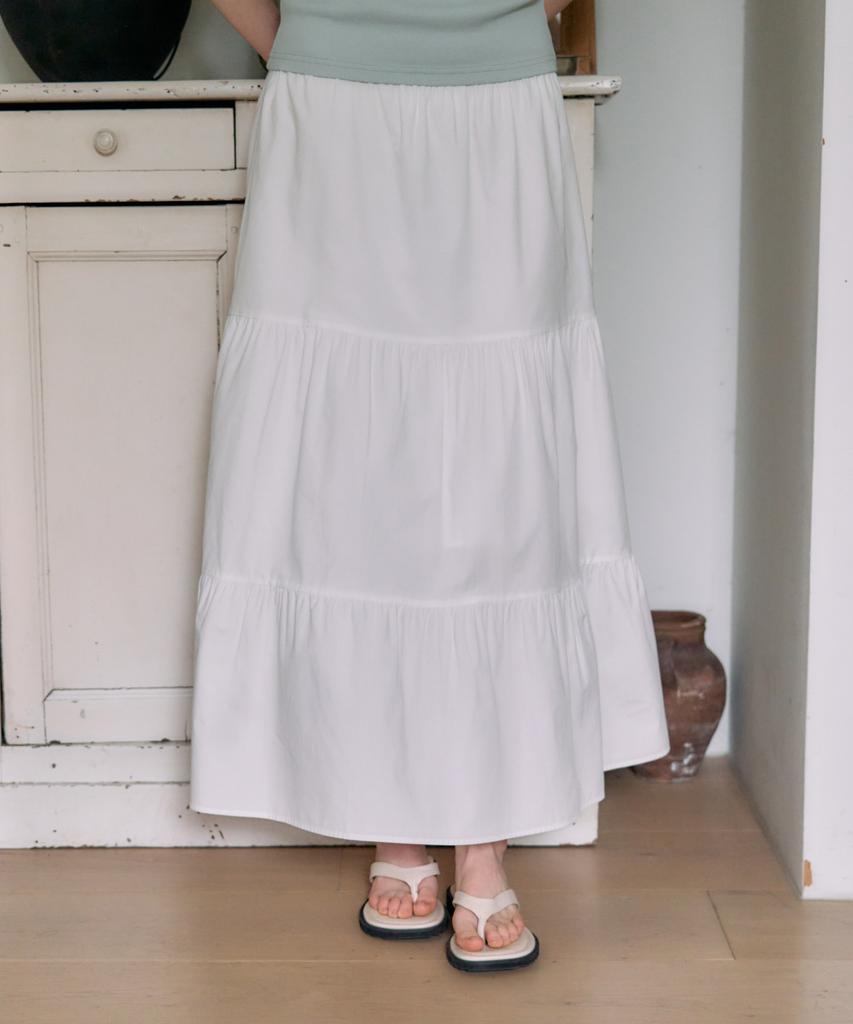 Eliotti Lunee Shirring Panel Skirt_2Color
