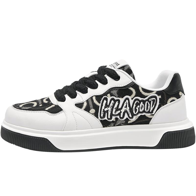 HLA Men s Spliced Casual Board Shoes 41