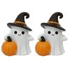 Xiaomi Creative Cute Ghost Ornament Halloween Ghost Resin Decoration for Desk Window Sill Bookshelf Halloween Quirky Soothing Trinket