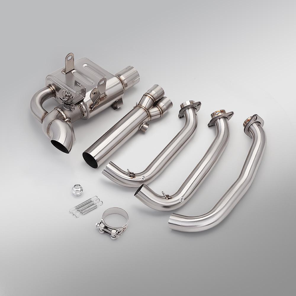 CFMOTO 675SR Front Exhaust Pipe Dual-Channel Valve Box for Motorcycles