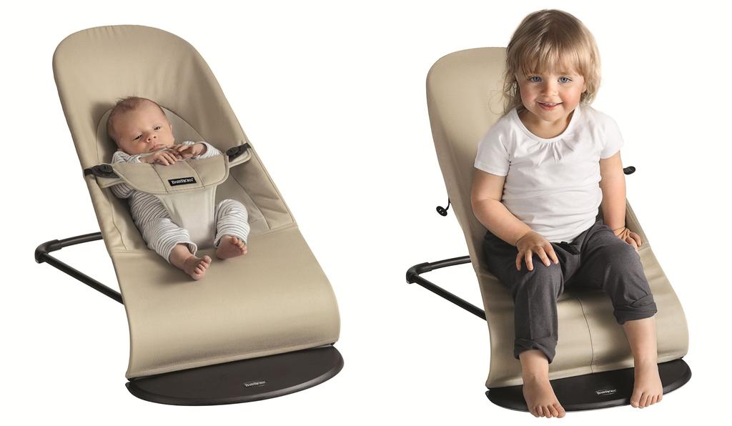 Baby Bjorn Bouncer Balance Soft Approximately 1 Month Old Foldable Genuine Product Guarantee Cotton, ~ Black, Lightweight, Quiet, [Japanese Included]