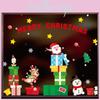 Christmas Window Decals With Festive Scene Stickers For Holiday Decor