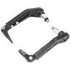 18?22mm Bremse Clutch Spak Beskyttelse Styrebeskytter 90 grader Justerbar Klo Svart Universal for