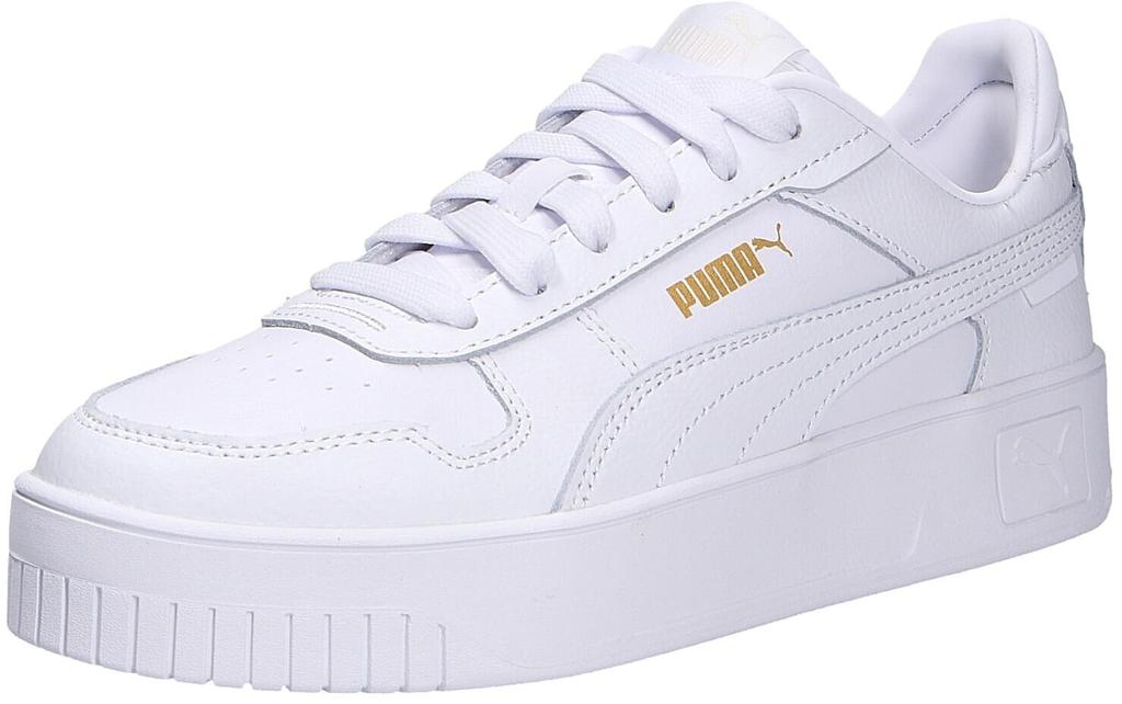 Женские кроссовки Puma Carina Street белый/пума белый/пума золотой