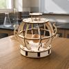 Seismic Alarm Kit DIY Pendulum Model Wooden for Students, Science Experiment