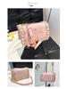 Korean Style Lace Crossbody Chain Bag for Women - Fashionable and Trendy Small Handbag