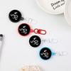 Porte-clés Montre Dessin Animé Étanche Lumineux Affichage Numérique LED Électronique Montre Suspendue Montre de Poche Style Astronaute Horloge