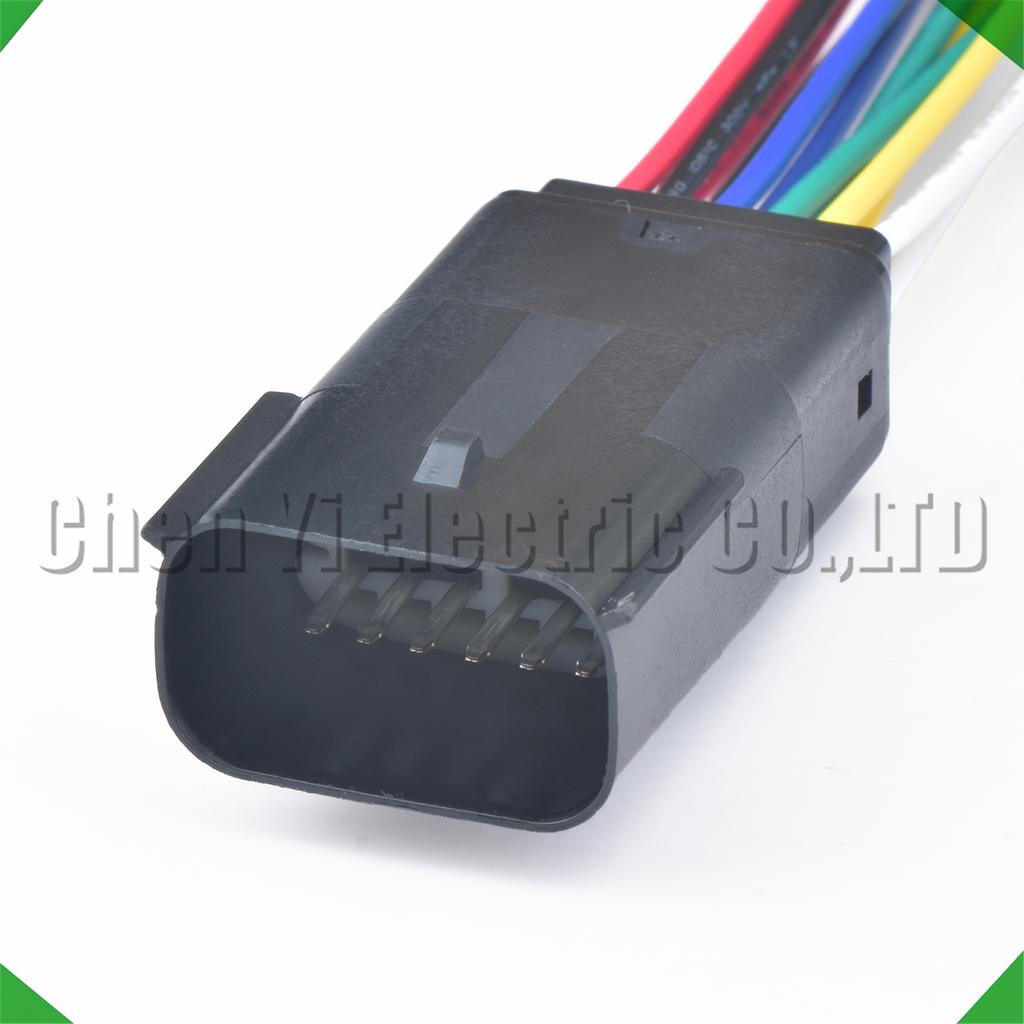12 Pin Auto Headlight Plug Connector Wiring Harness Plug 33472-1201 33472-1206 33482-1201 15521147 15514623 For Ford Chevrolet