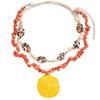 Shell Necklace Ocean Style Jewelry Niche Design High Sense Light Luxury Pendant Accessories Women's Long Neck Chain