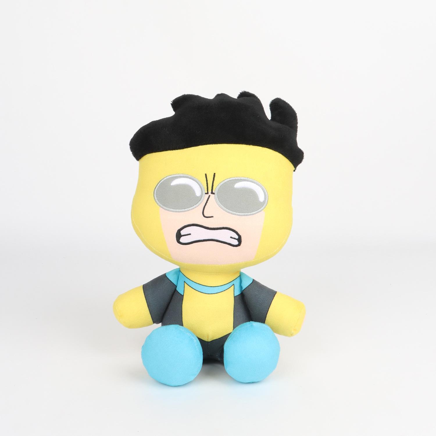 New Invincible 3 Invincible Young Hero 3Mark Anime Peripheral Doll Q Version Superman Plush Toy