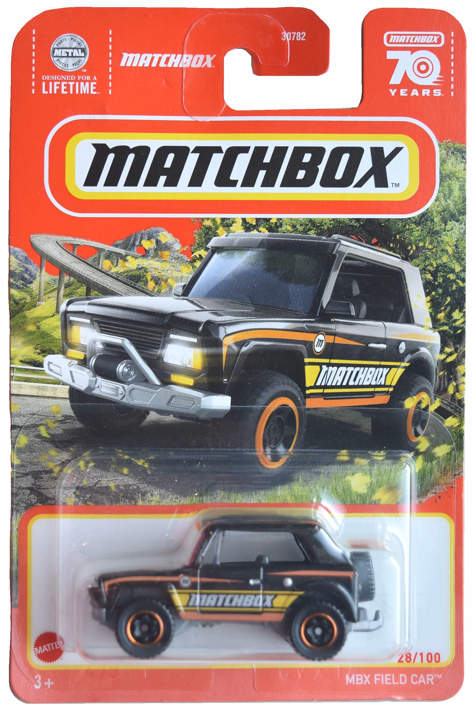

Matchbox MBX Полевой черный автомобиль, 28/100