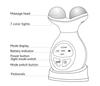 Multifunctional Neck & Face Beauty Massager with LED Light Therapy