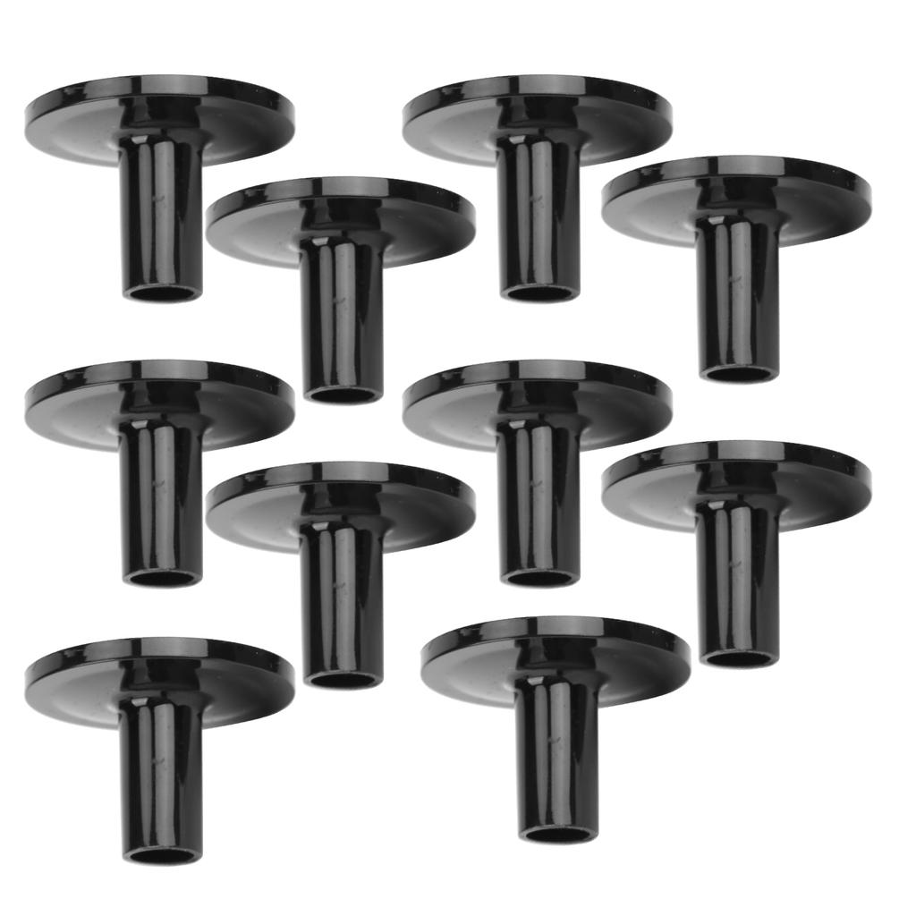 10Pcs Drum Cymbal Sleeves Plastic Stand Percussion Instrument Support Parts Replacement