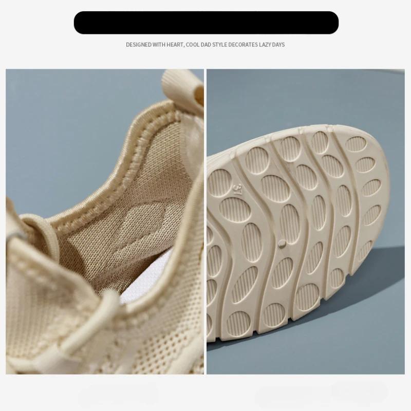 Nuove Sneakers Piatti da Donna Comode Leggere Scarpe da Corsa da Donna Traspiranti con Lacci Scarpe Casual Moda Scarpe da Passeggio in Mesh