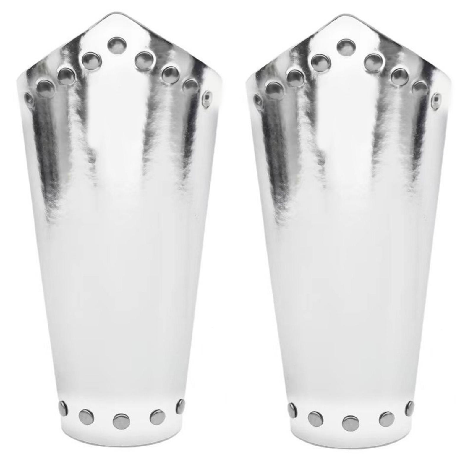 

Шнуровка Доспехи Наручи Наручи Защита рук Косплей Костюм для вечеринки Ролевые игры Ренессанс Рукавицы Фото Оружие B