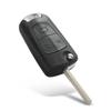 KEYYOU Remote Modified Flip Folding Car Key Shell For Opel VAUXHALL Vectra Astra Zafira 3 Buttons HU100 HU46 Blade Fob Case