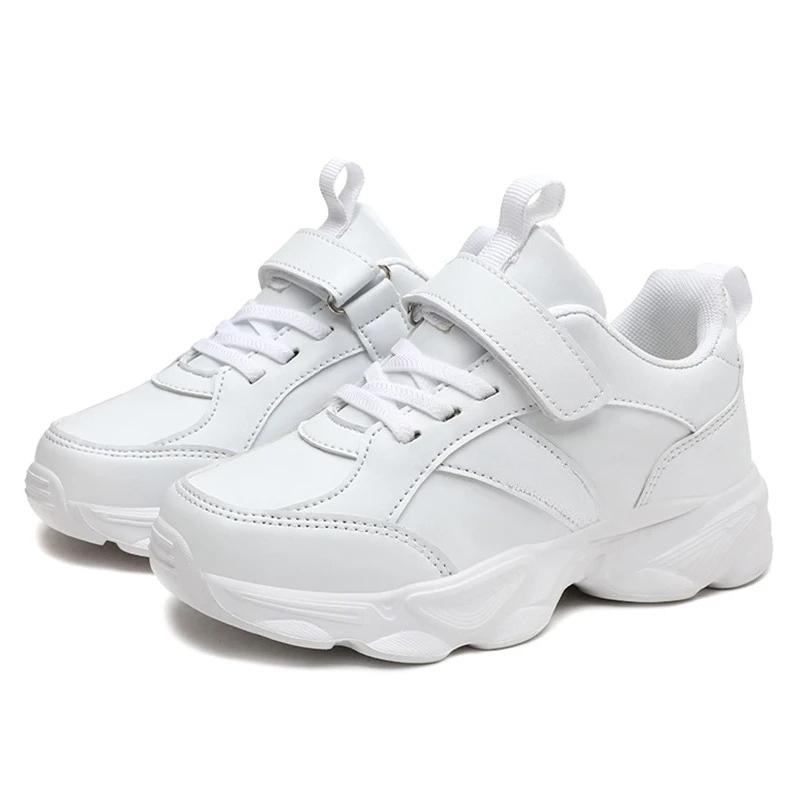 Children's Fashion Sports Shoes Breathable Student Black School Walking Shoes Anti-skid Boys& Girls Casual Running Sneaker