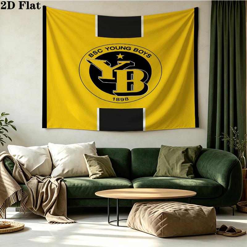 BSC Young Boys Printed Tapestry – Wall Hanging for Bedrooms, Dorms, and Home Decor