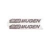 1Pairs Metal Mugen Logo Fender Trunk Car Emblem Decal Stickers Badge For Honda CRV Accord 7 Civic 4d 5d FIT JDM Jazz Accessories