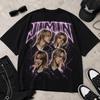 2026 Summer Hot Sale BTS Jimin Kpop Idol Graphic Tee Unisex Hip Hop Streetwear T-shirt High Quality Harajuku Punk T-shirt