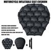 Breathable Motorcycle Seat Cushions with Adjustable Air Chamber & Foldable Design Universal Air Seat Pad for Easy Storage