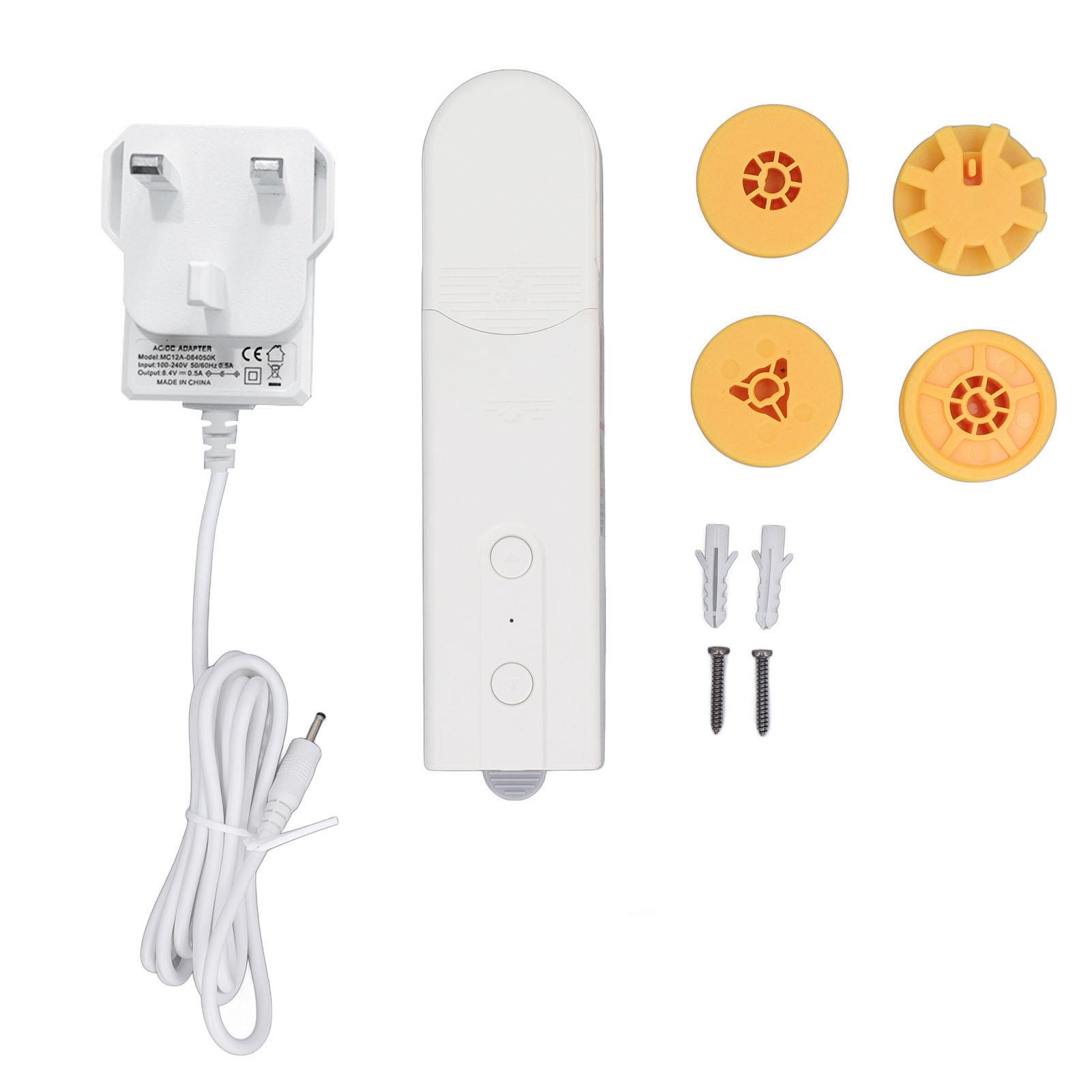 Автоматические жалюзи, открывалка для штор, приложение Bluetooth, голосовая цепь синхронизации, мотор рулонных жалюзи, 100 В?240В UK Plug