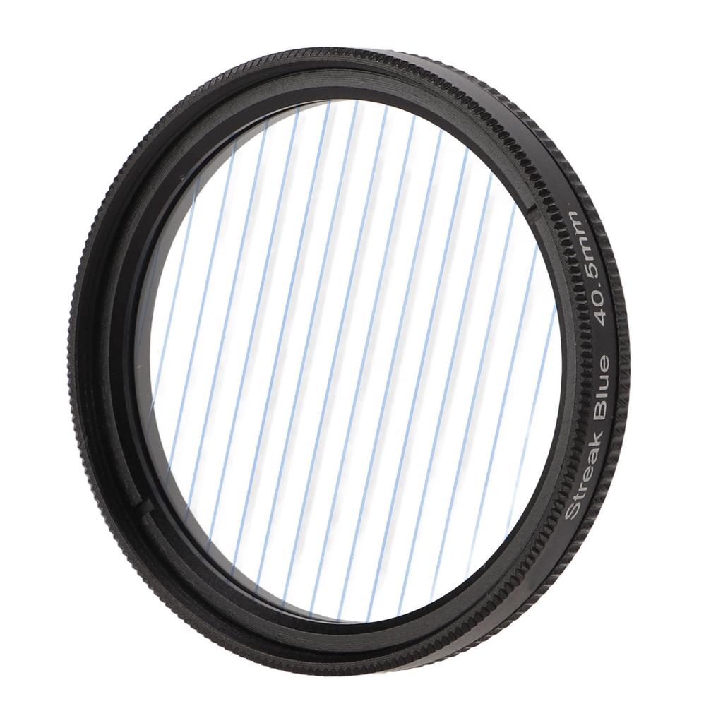 Junestar Blue Streak Special Effects Filter Dot To Line Filter Waterproof Camera Accessories 40.5mm