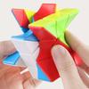 Bunter Twist Cube 3x3x3 Leicht drehbar Gehirnjogger für Kinder Erwachsene IQ Logik Herausforderungen Lernspielzeug Geburtstagsgeschenke