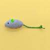 Plush Mouse Cat Toy Soft Stuffed Mouse Toy with Rope Tail Prefilled Catnip Mouse Toy for Indoor Cats Play Hunting And Exercise