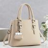 Women's PU Leather Top Handle Satchel Shoulder Tote Bags Casual Purses and Handbags Shopping Shoulder Bags Messenger Tote Bag Crossbody Bag for Women
