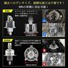 Auto Ideas Motorcycle LED Headlight Bulb H4 Vehicle Inspection Compatible