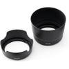 Canon EOS Kiss X9 X10 X9i X8i X7i 9000D 8000 D 80D 70D Çift Zoom Kiti Dahil Lens Hood 2 Parça...