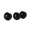 Handmade Black Obsidian Beaded Bracelet for Men & Women - DIY Jewelry Accessory, Round Spacer Beads