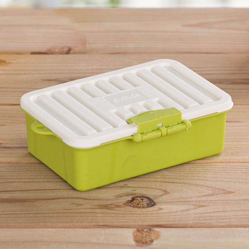 Flip-Top Candy-Colored Storage Box for Loose Change, Jewelry, Cards, and Rubber Bands