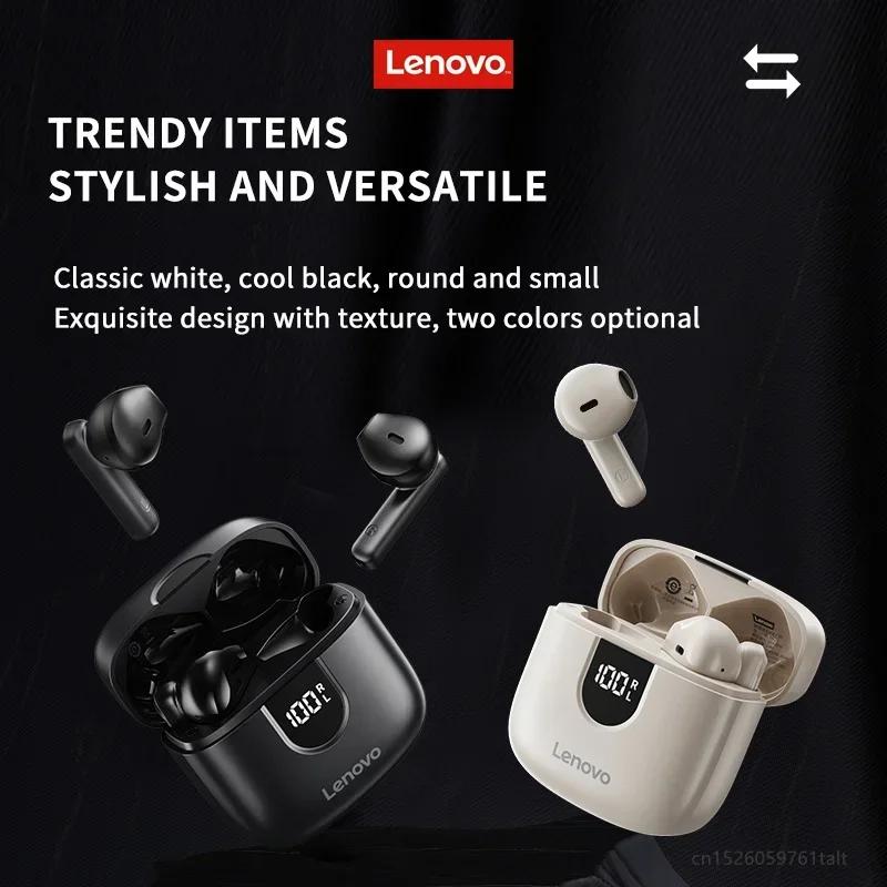Originální sluchátka Lenovo EA120 Bluetooth 5.4 Sportovní sluchátka s redukcí hluku Herní sluchátka s dotykovým ovládáním Sluchátka s mikrofonem NOVINKA