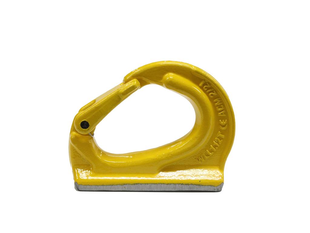 CE and ISO9001 lifting bucket hook for construction welding hydraulic certified, 1-ton machinery, hook, backhoe, excavator, etc.