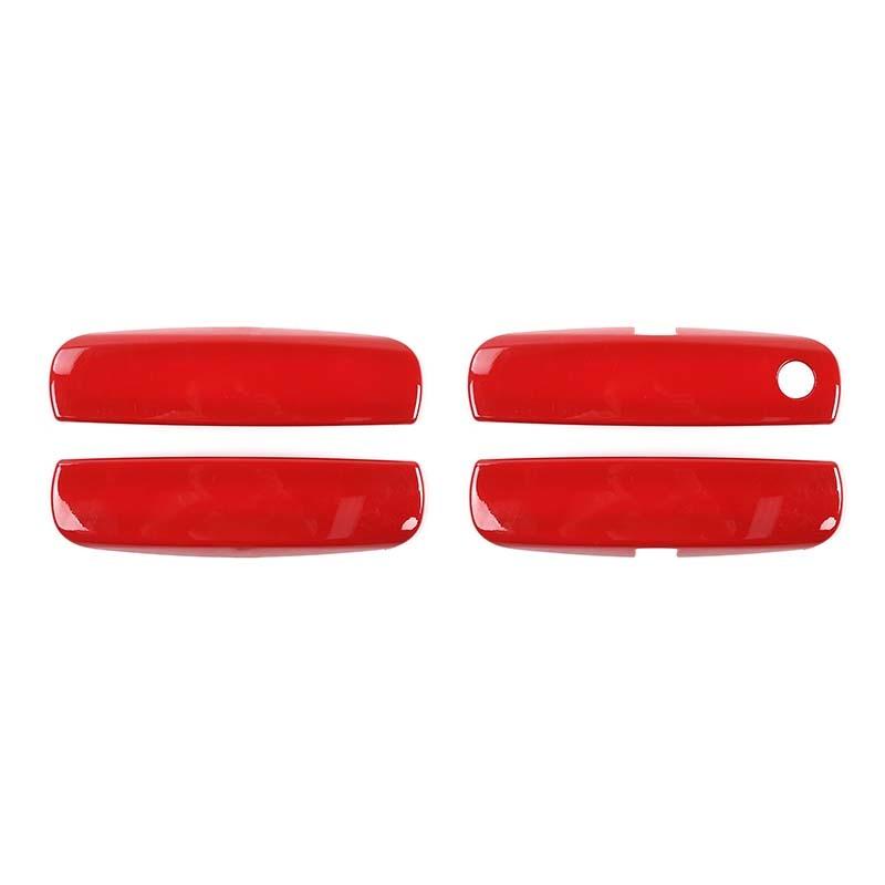 ABS Door Handle Decoration Cover Sticker Fit For Dodge Charger 2010 Up Exterior Accessories