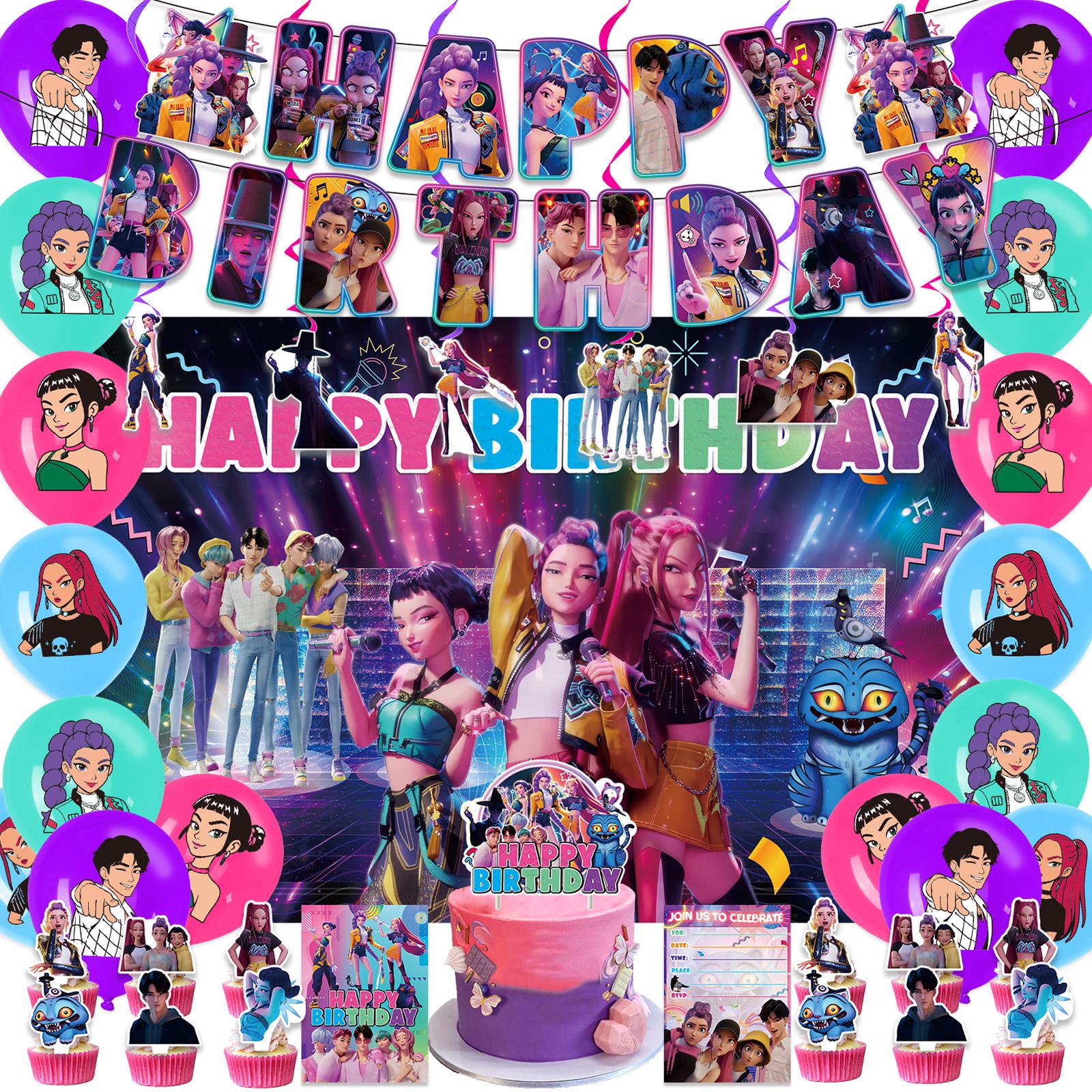 

Тематическая вечеринка, украшение на детский день рождения, набор украшений One Size