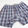 BXMAN Men's Plus Size Pure Cotton Woven Boxer Lounge Shorts