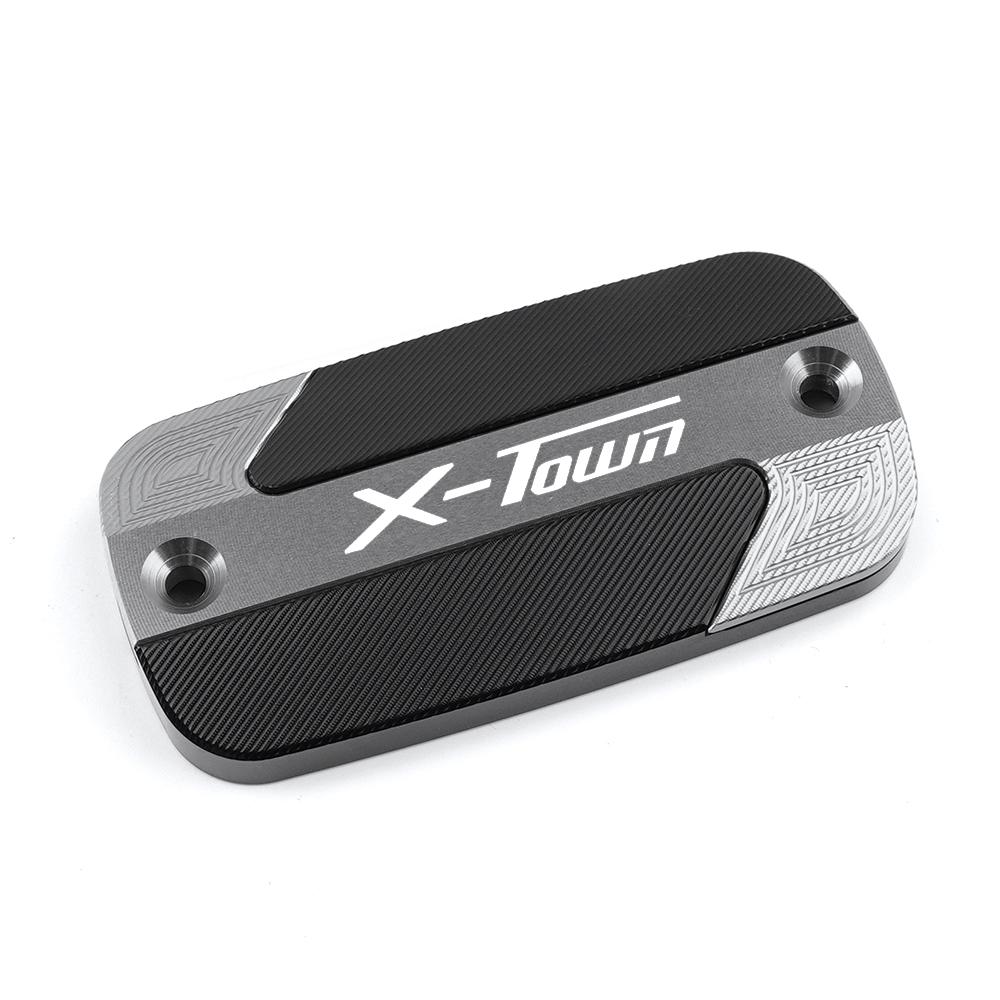 

Для KYMCO Xtown300i X-TOWN 125i 300i x city 125 300 новейший мотоцикл с ЧПУ передний тормозной бачок крышка бака для жидкости масло 1 piece Titanium