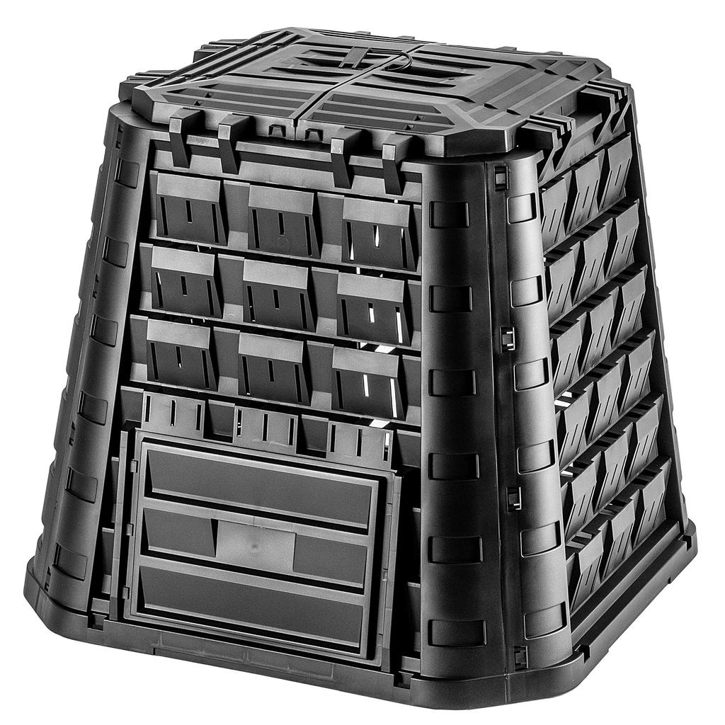 KADAX Kompostownik Ogrodowy modułowy Całoroczny mrozoodporny Nawóz Zbiornik 450L