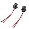 2pcs T20 7443 Car Bulb Holder Socket Adapter LED Light Plug Wiring Connector