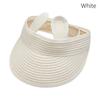 Bear Ears Kids Empty Top Hat UV Protection Straw Cap Lightweight Baby Sun Hat  Boys & Girls