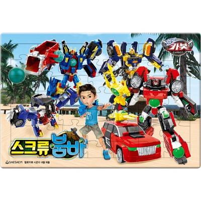 Saesam Hello Carbot Season 12 Screw Boomba 8-Verse Jigsaw Puzzle Piece Number Random Delivery, Mixed Colors