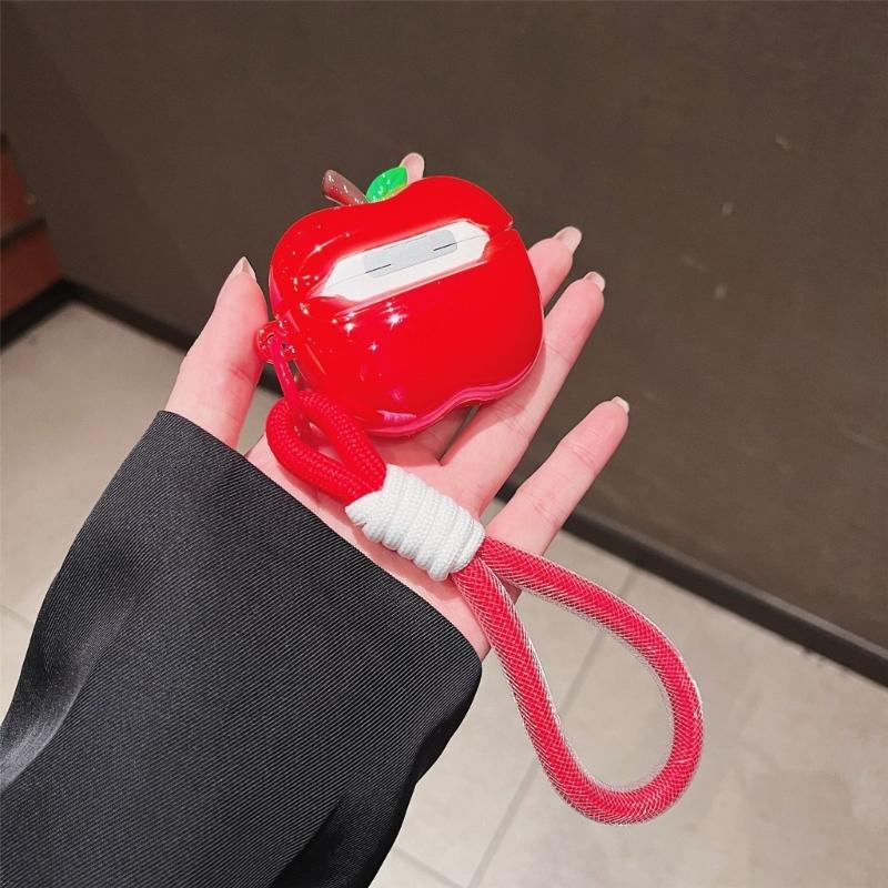 TPU Fruit Shape Wireless Earbuds Case Shockproof Cover For Pro2 Wireless Earphones With Pendant