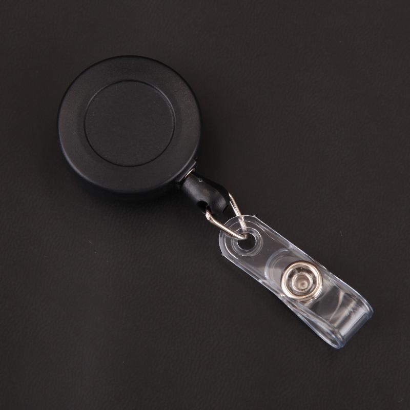 1pc Credential Pass Badges Doctor Id Nurse Retractable Id Badge Reel Plastic Badges Badge Clip Nurse Accessories