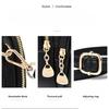 Lychee Pattern Mini Shoulder Bag Portable Messenger Women's Bag