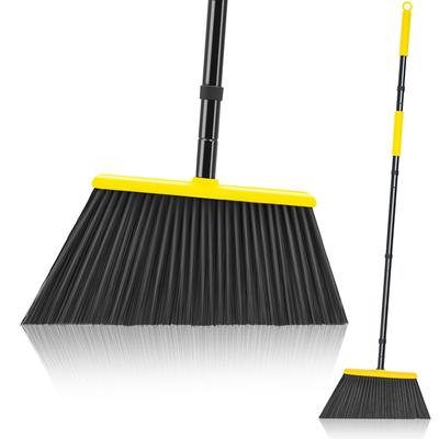 JEHONN Gesamtlänge Borstenbreite leicht zu reinigen lang ideal für gelben Besen, 140cm, 36cm, Geschäft, Werkzeug, Besen, Außenbereich, Innenbereich, Stiel, Eingang,