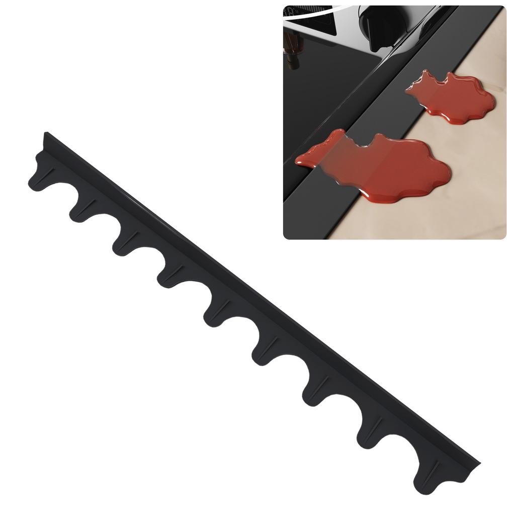 5pcs Kitchen Stove   Covers Easy to Clean Cuttable Soft Silicone Oven   Fillers for Counter